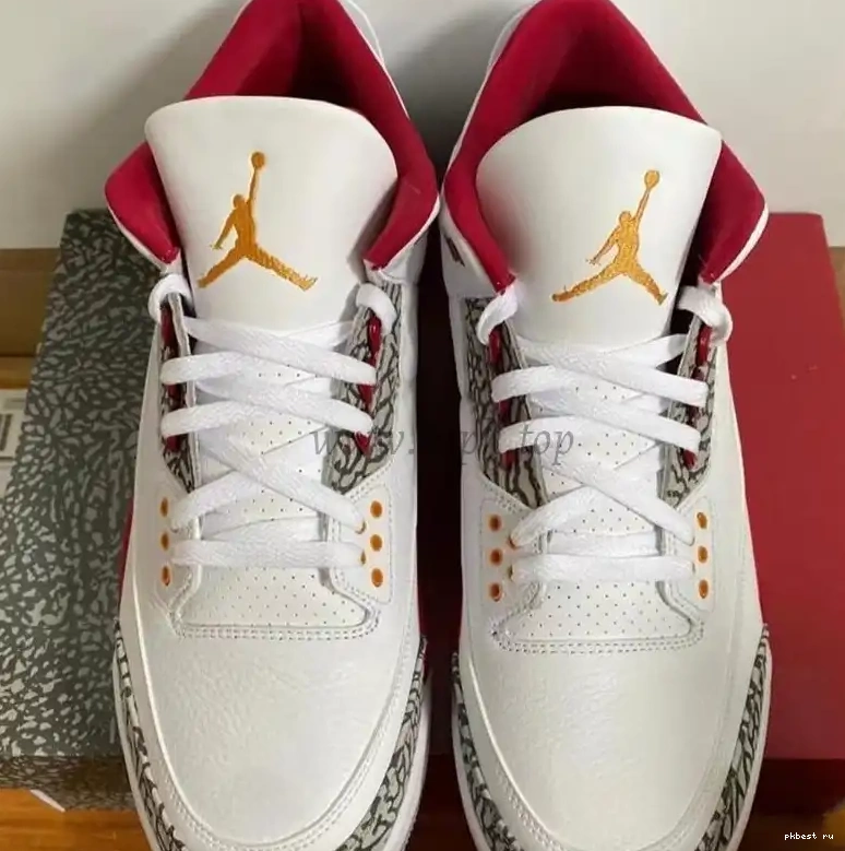 3 ship Pk materials retro air ready retail Red God jordan to Cardinal 0514